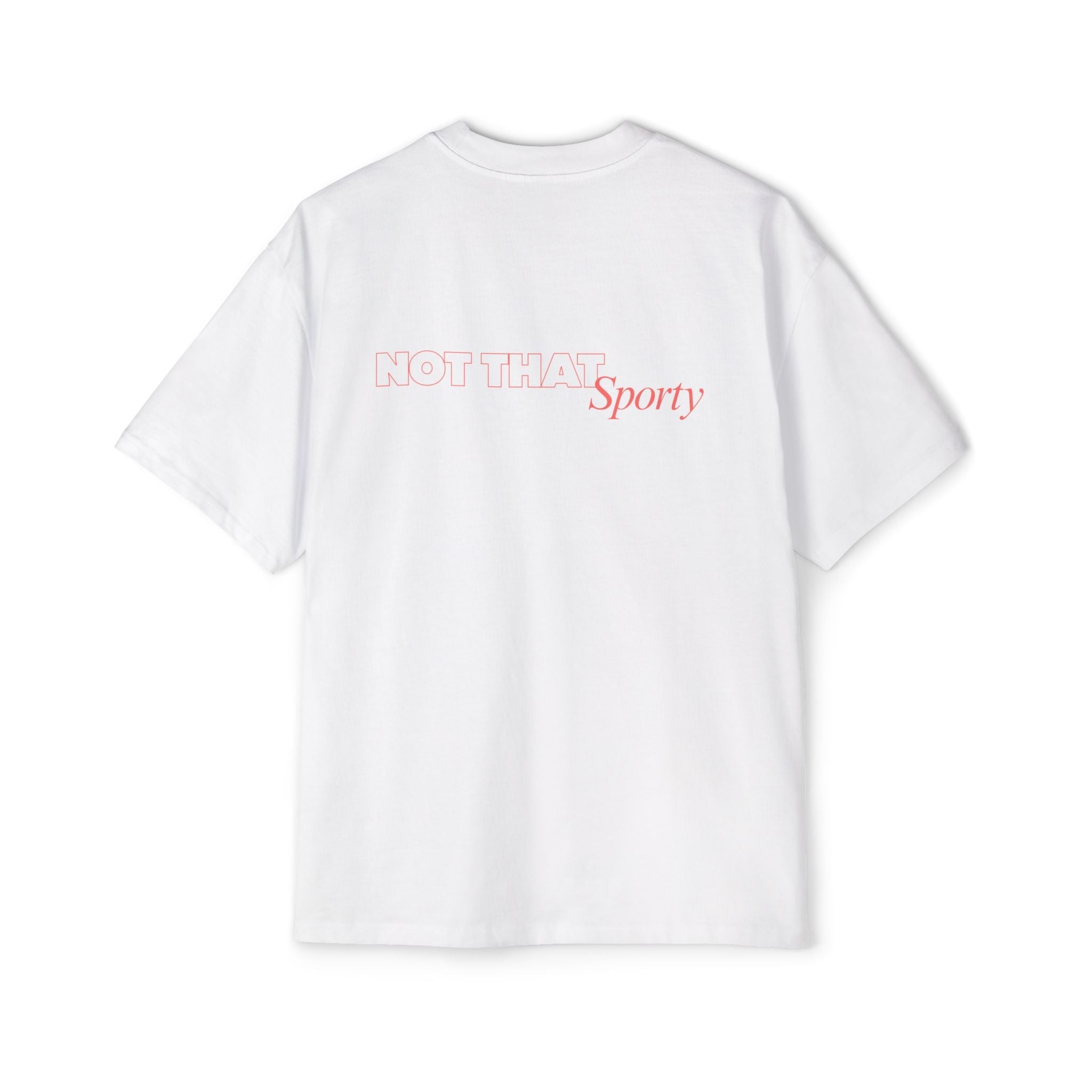 Not That Sporty Branded - White T-Shirt