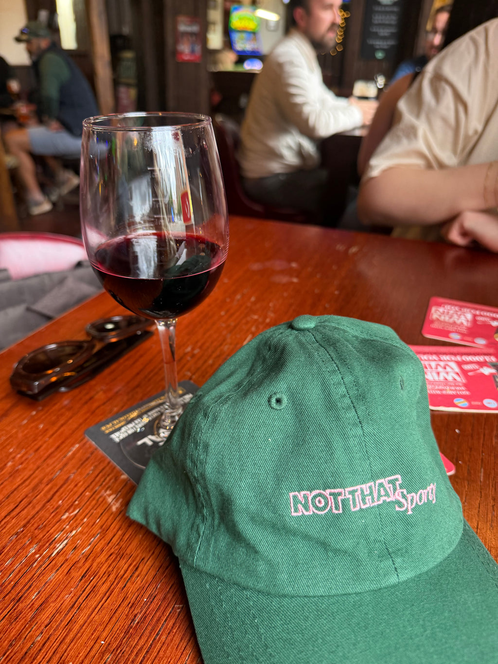 Not That Sporty Dad Cap - Bottle Green