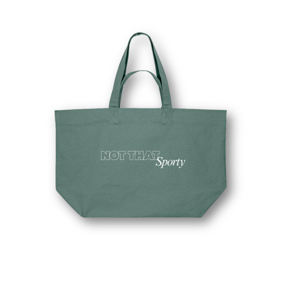 Not That Sporty Branded Recycled Cotton Tote