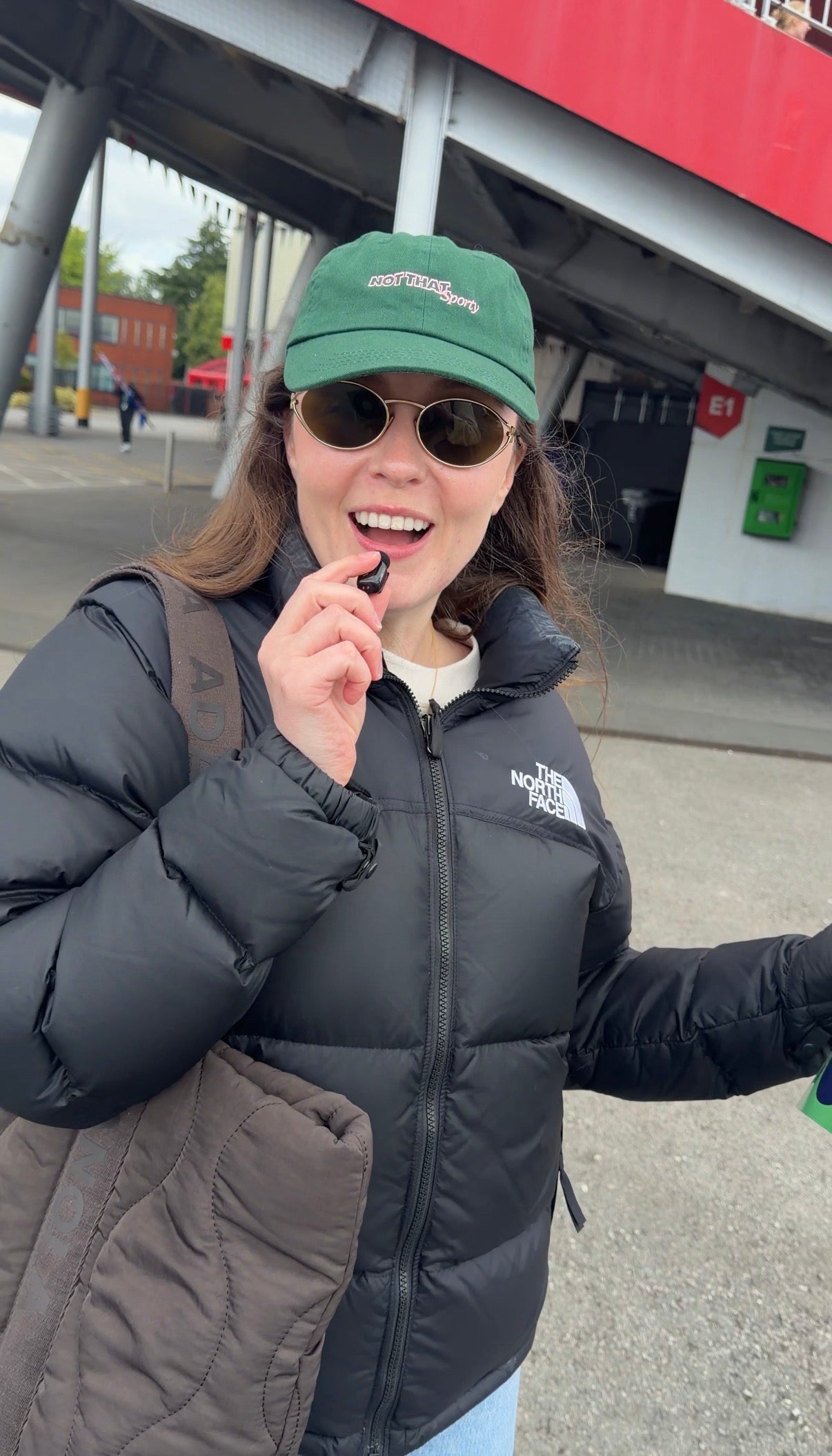 Not That Sporty Dad Cap - Bottle Green