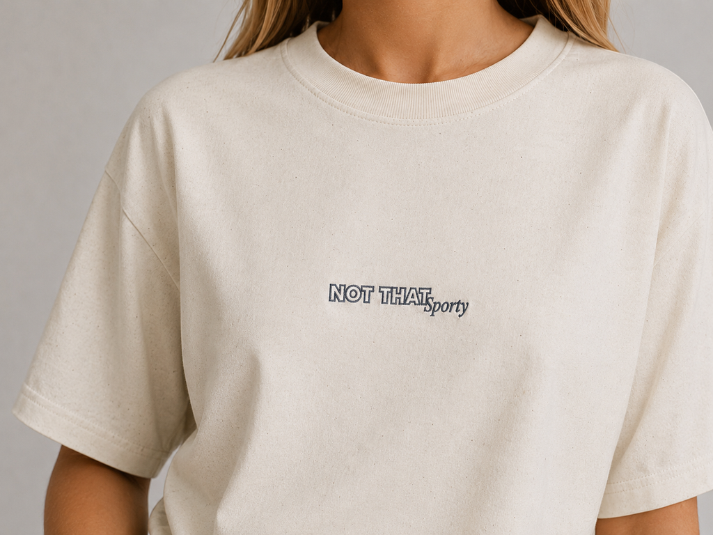 Not That Sporty Boxy House T-Shirt