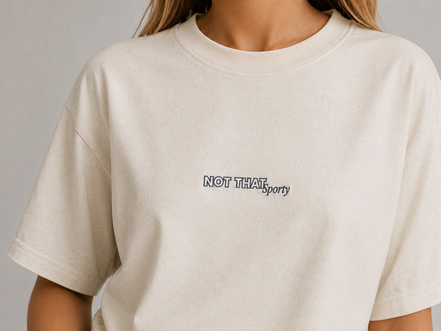 Not That Sporty Boxy House T-Shirt