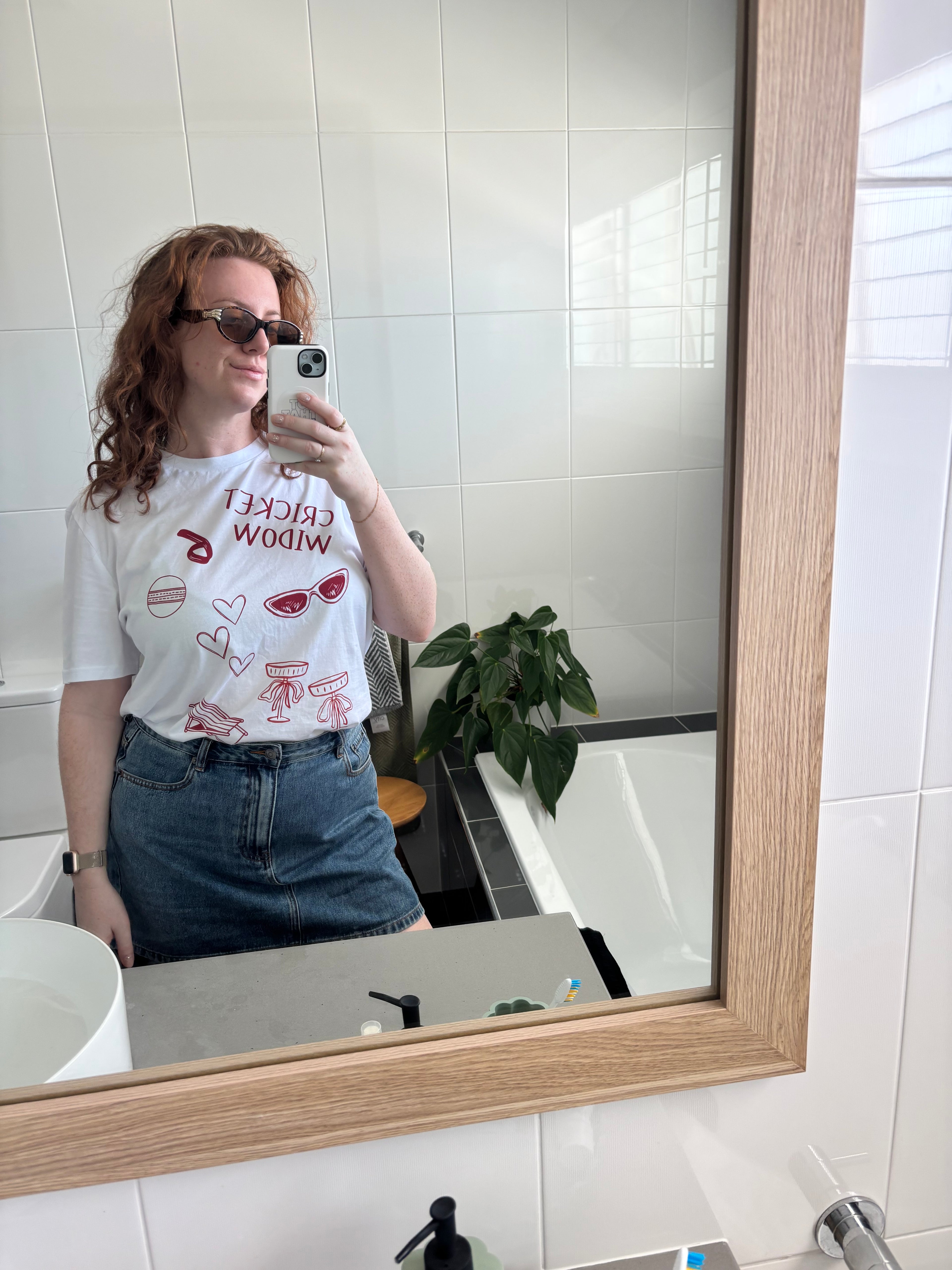 Cricket Widow Graphic T-Shirt