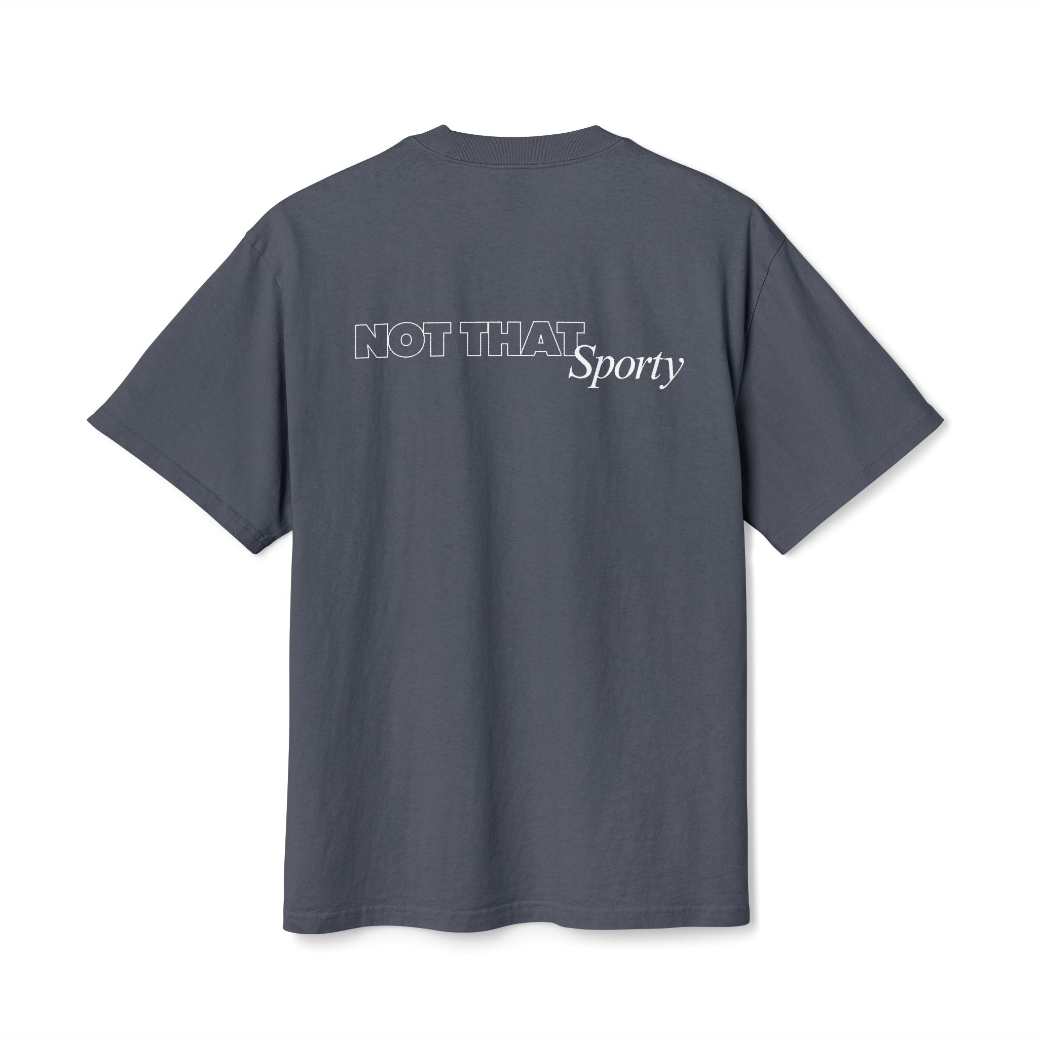 Not That Sporty Branded T-Shirt