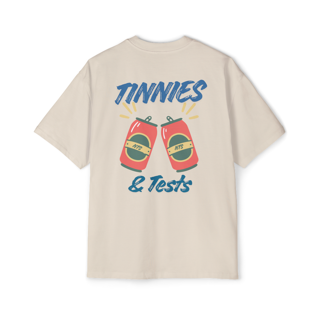 Tinnies & Tests T-Shirt Coral