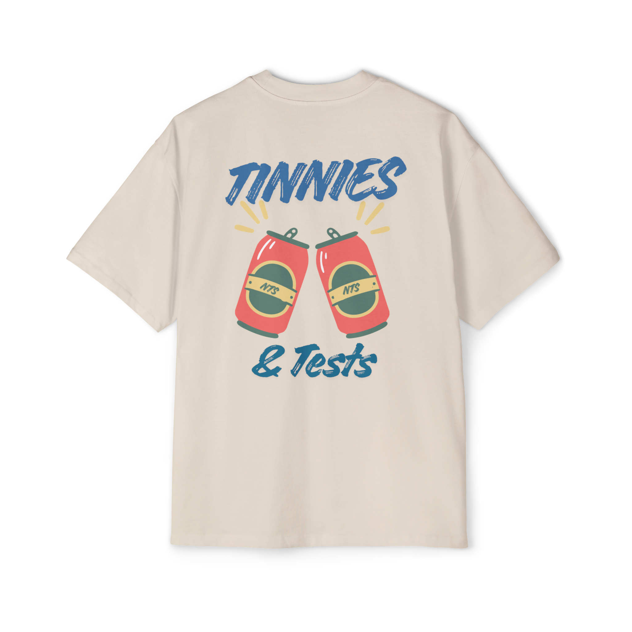 Tinnies & Tests T-Shirt Coral