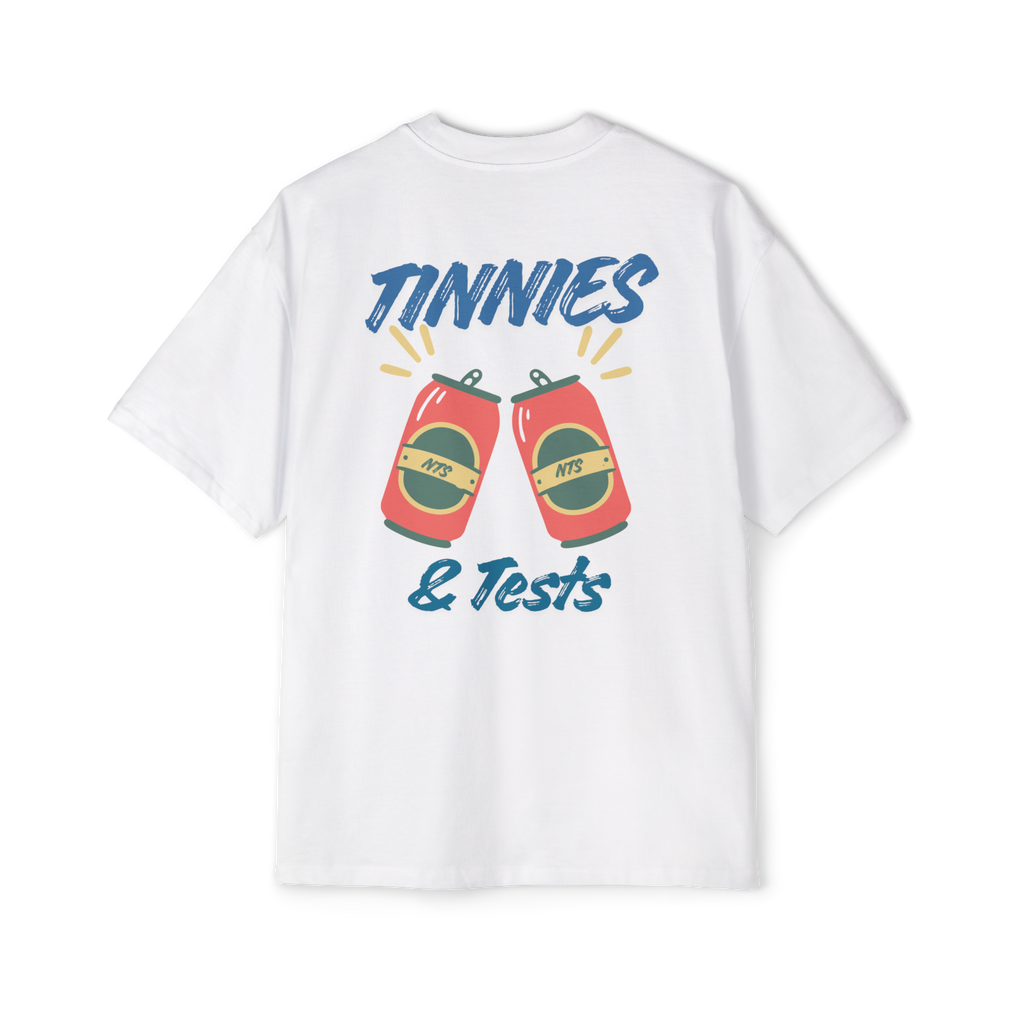 Tinnies & Tests T-Shirt Coral