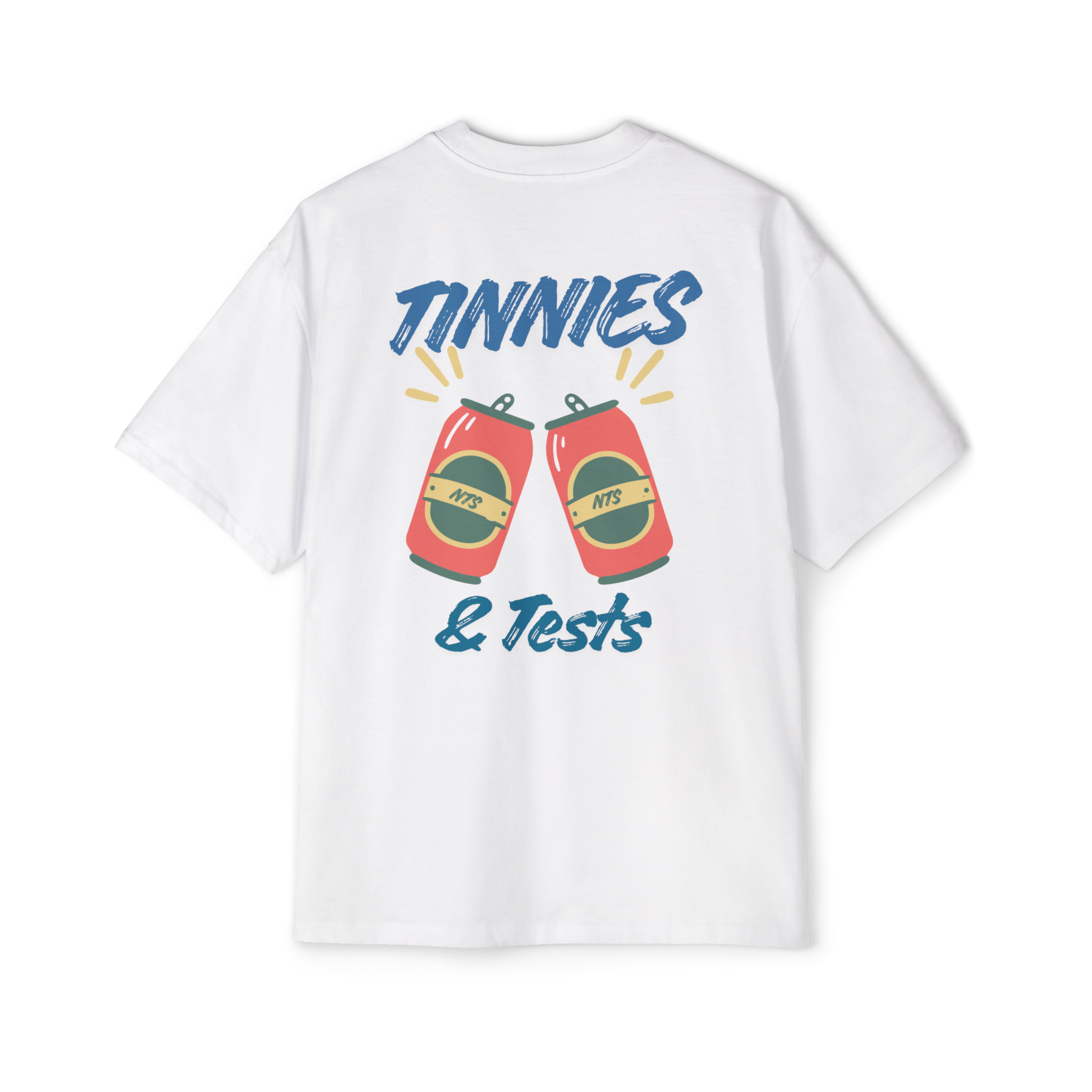 Tinnies & Tests T-Shirt Coral