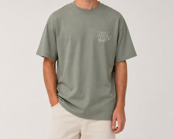Not That Sporty - OG Keeper Oversized T-Shirt - Green