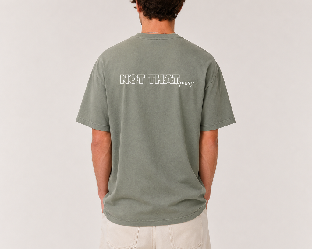 Not That Sporty - OG Keeper Oversized T-Shirt - Green