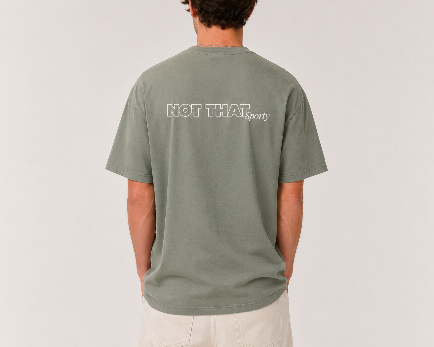 Not That Sporty - OG Keeper Oversized T-Shirt - Green