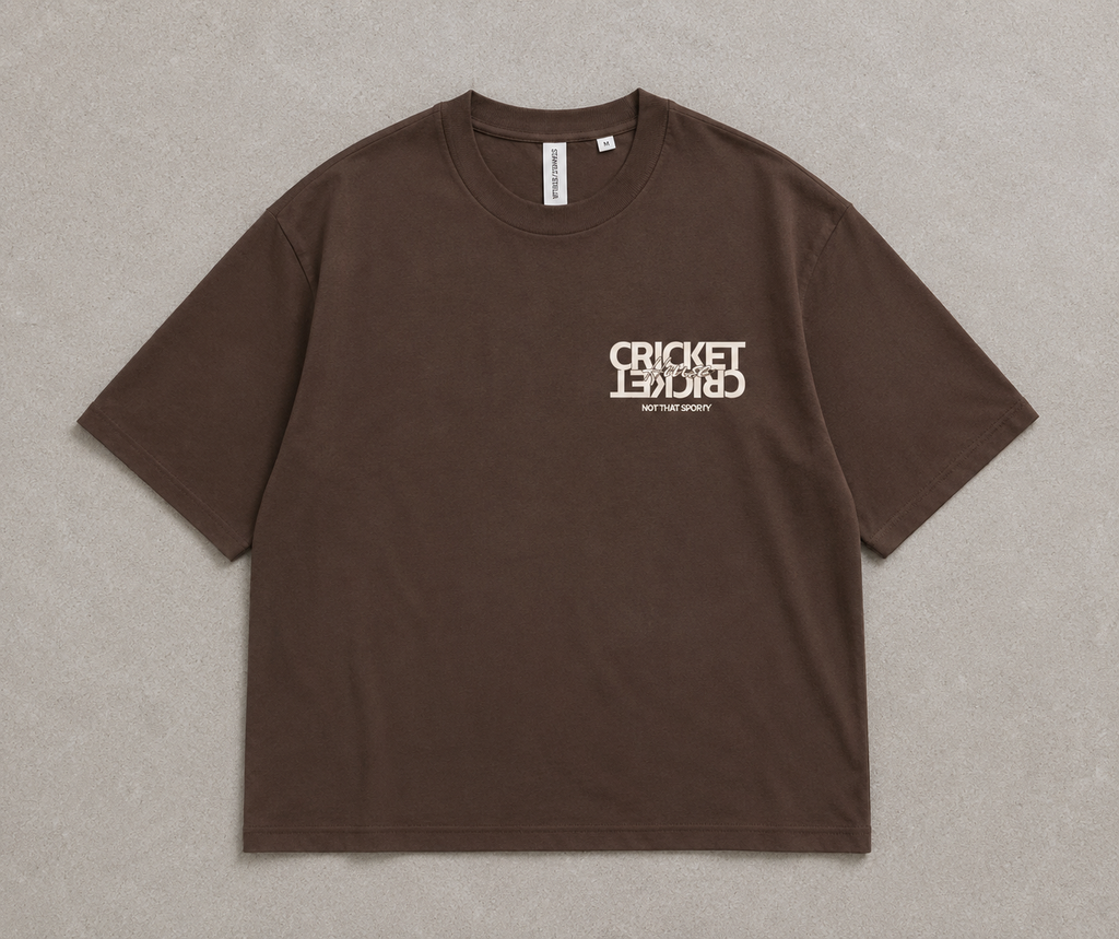 Cricket House - Keeper Oversized T-Shirt