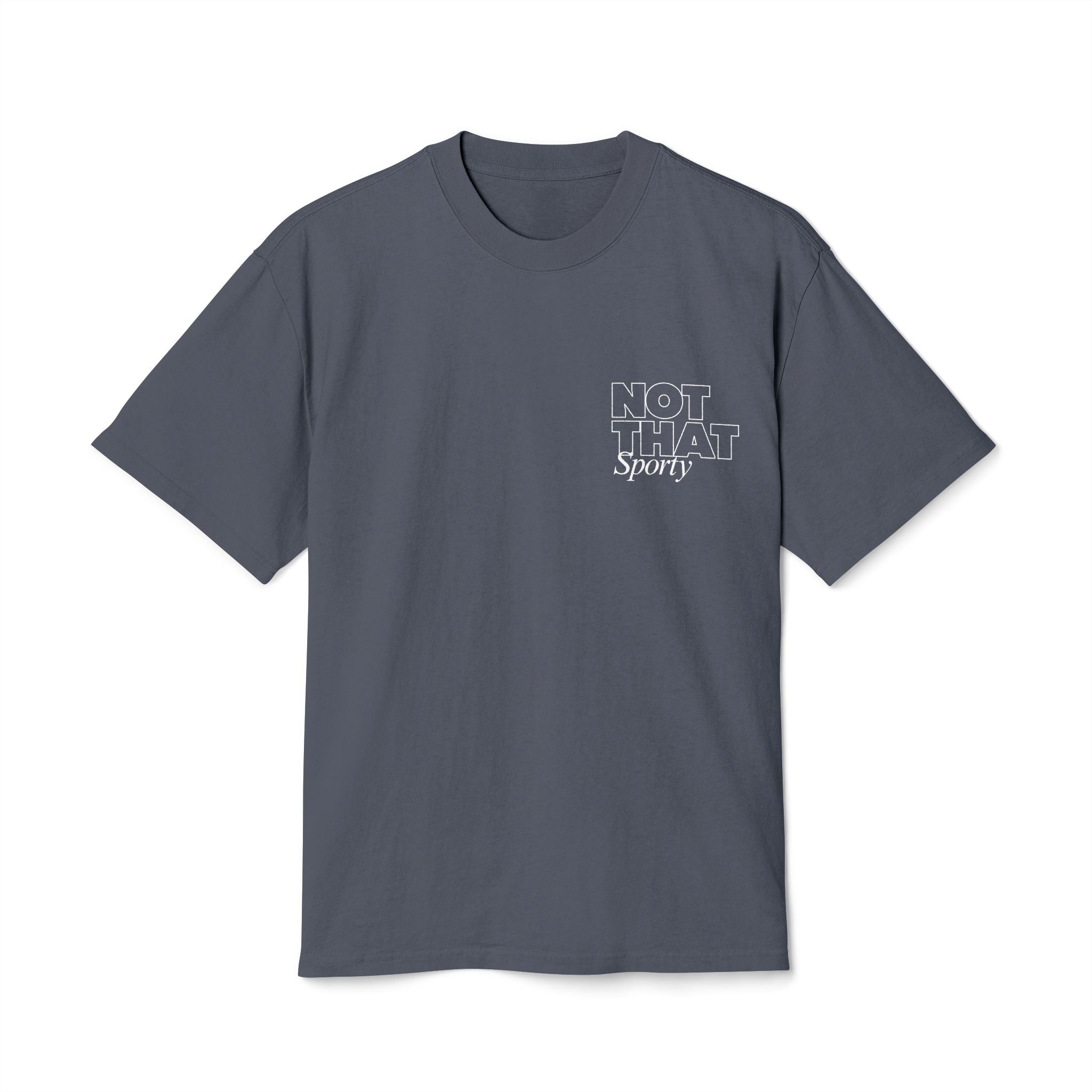 Not That Sporty Branded T-Shirt