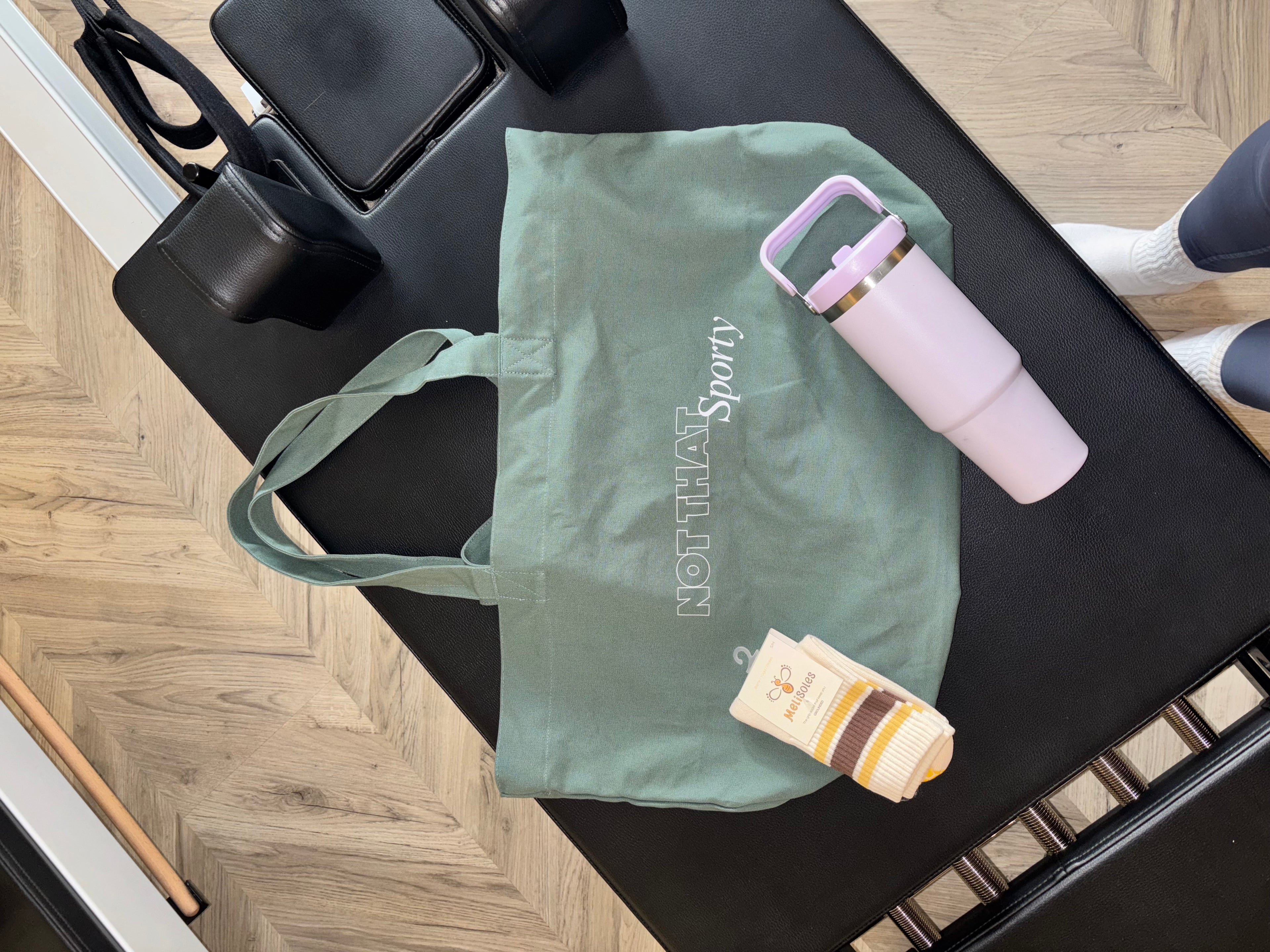 Not That Sporty Branded Recycled Cotton Tote