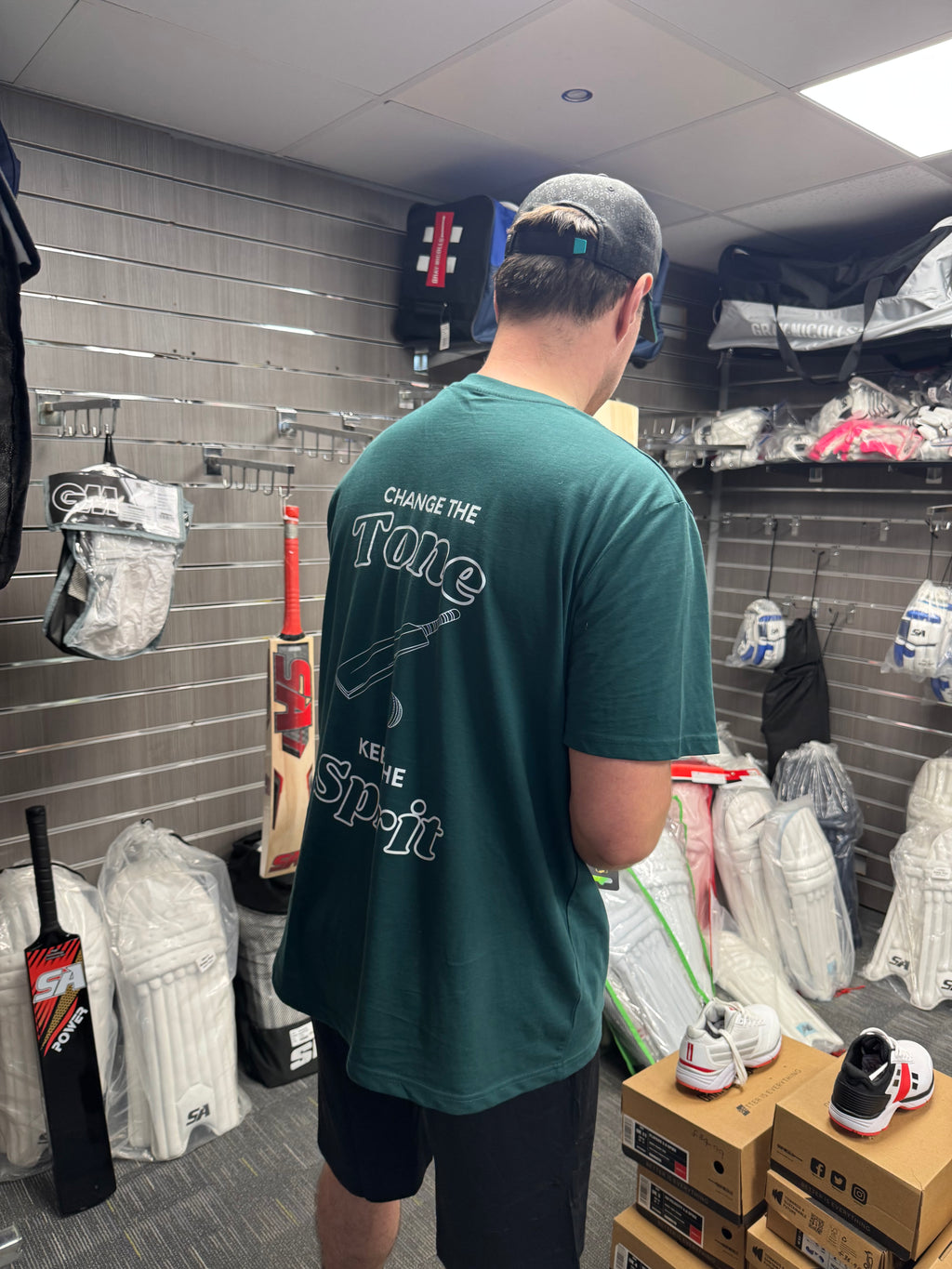 Change the Tone - Batters Cricket T-Shirt